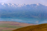 Nemrut'un zirvesinden Van Gölü